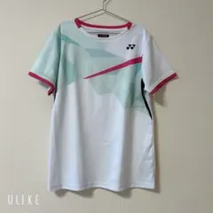 YONEX バドミントンTシャツ　幾何学模様