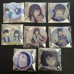 透明な夜に駆ける君と、目に見えない恋をした。 缶バッジ　8種　コンプリートセット