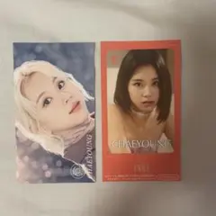 チェヨン ICカード ステッカー &TWICE Doughnut