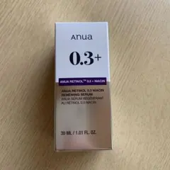 Anua アヌア レチノール 0.3 ナイアシン リニューイングセラム 30ml