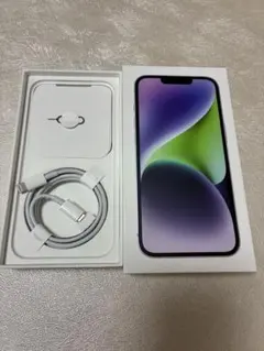 本体なし　Apple iPhone 空箱 充電ケーブル・シムピンのみ