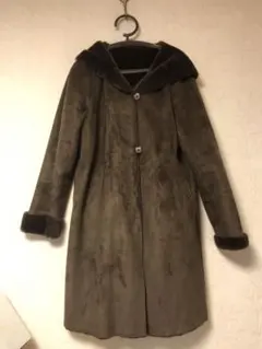 アーバンリサーチロッソ フェイクムートンコート ブラウン