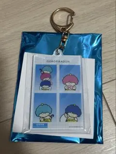 サンリオキャラクターズ　証明写真風キーホルダー ゴロピカドン