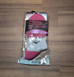Mizuno ソックス 白とピンク 22〜25cm