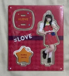 LOVE イコラブ 齋藤樹愛羅 7周年衣装 猫 アクリルスタンド アクスタ