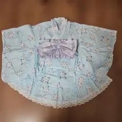 キッズ　子ども　浴衣ドレス　120～130センチ　西松屋　水色　紫色　セパレート