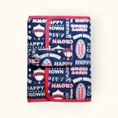 【平成レトロ】デニム シール帳 バインダー ポケット システム手帳【当時物】