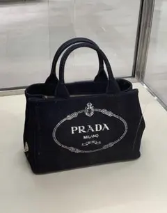 美品✨ PRADA ブラック トートバッグ