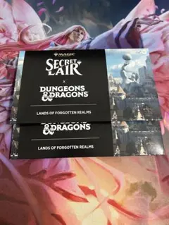 D&D Lands of Forgotten Realms Foil 3個セット - メルカリ