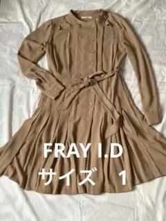 FRAY I.D 長袖　プリーツ　ワンピース