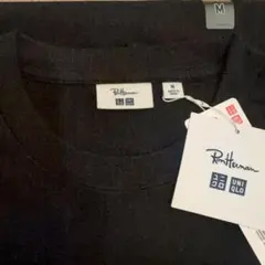 新品未使用　Мサイズ　ユニクロ Tシャツ 黒 ロンハーマン　コラボ