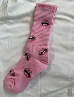CHROME HEARTS リップ柄 ソックス ピンクのサムネイル