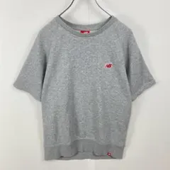 訳有 new balance ニューバランス 半袖スウェットシャツ トレーナー