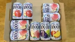 KAGOME 100CAN 100%フルーツジュース 詰め合わせ 9本セットのサムネイル