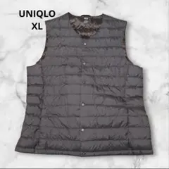 ユニクロ　UNIQLO ウルトラライトダウン ブラウン　XL　ダウンベスト
