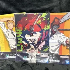チェンソーマン ポスター3枚セット + アクリルスタンド