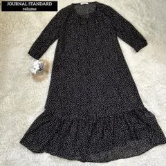 JOURNAL STANDARD relume ドット　ロングワンピースのサムネイル