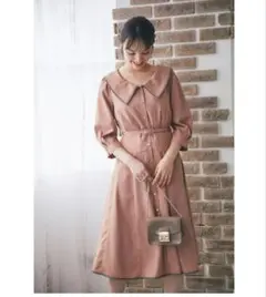 【新品未開封】トッコクローゼット春ෆ˚*ロングワンピース 上品キレイめ