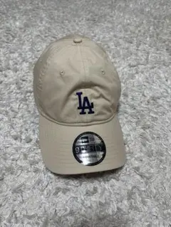 NEW ERA LAドジャース キャップ ベージュ