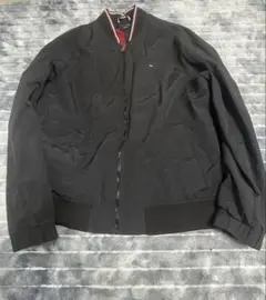 トミー フィルガー　Tommy HILFIGERナイロンジャケット 黒