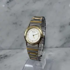 OLD renoma PARIS レノマ 腕時計 コンビカラー クォーツ 銀 黒のサムネイル