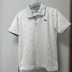 Puma 柄 ゴルフシャツ メンズ