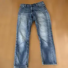 無印良品　slim straight スリムストレート　デニム　　25のサムネイル
