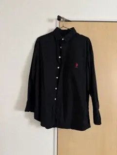 U.S. POLO ASSN. ブラック長袖シャツ S