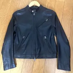 フリークスストア ラムレザー シングルライダースジャケット 羊革