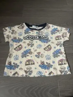 ANGEL BLUE 総柄 Tシャツ 100cm 半袖のサムネイル