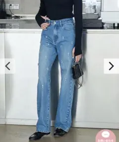BIRTHDAY BASH BB BIJOU STRAIGHT DENIM