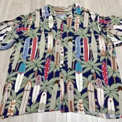 90s Reyn Spooner アロハシャツ Longboards XL ユのサムネイル