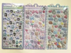 正規品】はぴだんぶいminiボンボンドロップシール　ぬいぬい　うみうみふわふわ