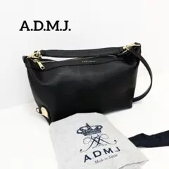 ADMJ ✵ THE BEE 牛革シュリンク型押 クロスボディバッグ - メルカリ