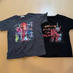 仮面ライダー 半袖Tシャツ 2枚セット 120cmのサムネイル