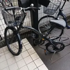 シティサイクル ブラック メッシュバスケット付き ブラックシティサイクル メッシュバスケット付き - メルカリ