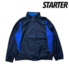 スターター　大人気　ナイロンジャケット　ネイビー