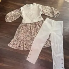 ハッカキッズ　ワンピース　パンツ　セット　110 120