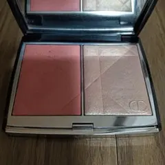 Diorチーク ディオールスキンルージュブラッシュピンクゴールドハイライト257