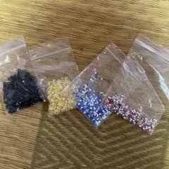 バラ売り可！ラインストーン セット 4色入り