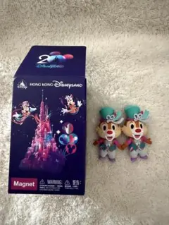 香港ディズニー デール マグネット 2個セット