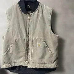 90s USA製 Carhartt カーハート ダック ベスト 腰ゴム 星タグ - メルカリ