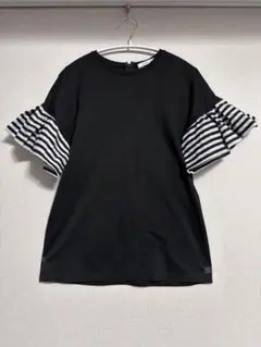 ボーダーズアットバルコニー ラッフルTシャツ　38/Mのサムネイル