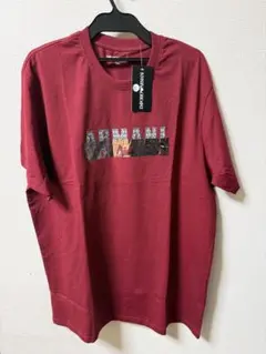 EMPORIO ARMANI Tシャツ レッド XXL - メルカリ