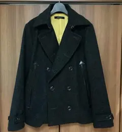 ジョンブル ピーコート チャコールグレー ジャケット