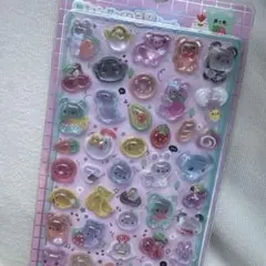 胸キュンぷっくり3Dシール ボンドロ風 アニマル 新品未使用