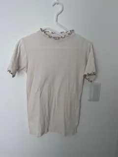 Samansa Mos2 メロウリブTシャツ アイボリーのサムネイル