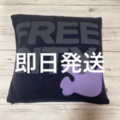 キムタク　私物　FREE CITY クッションカバー　ネイビーのサムネイル