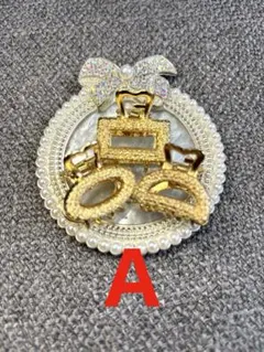 パール ゴールド ヘアクリップ ３個セット