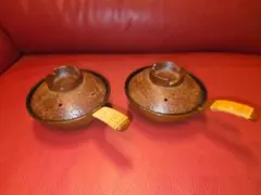 デッドストック！風情ある象嵌文様の映える三島手碗2点（検伊万里九谷